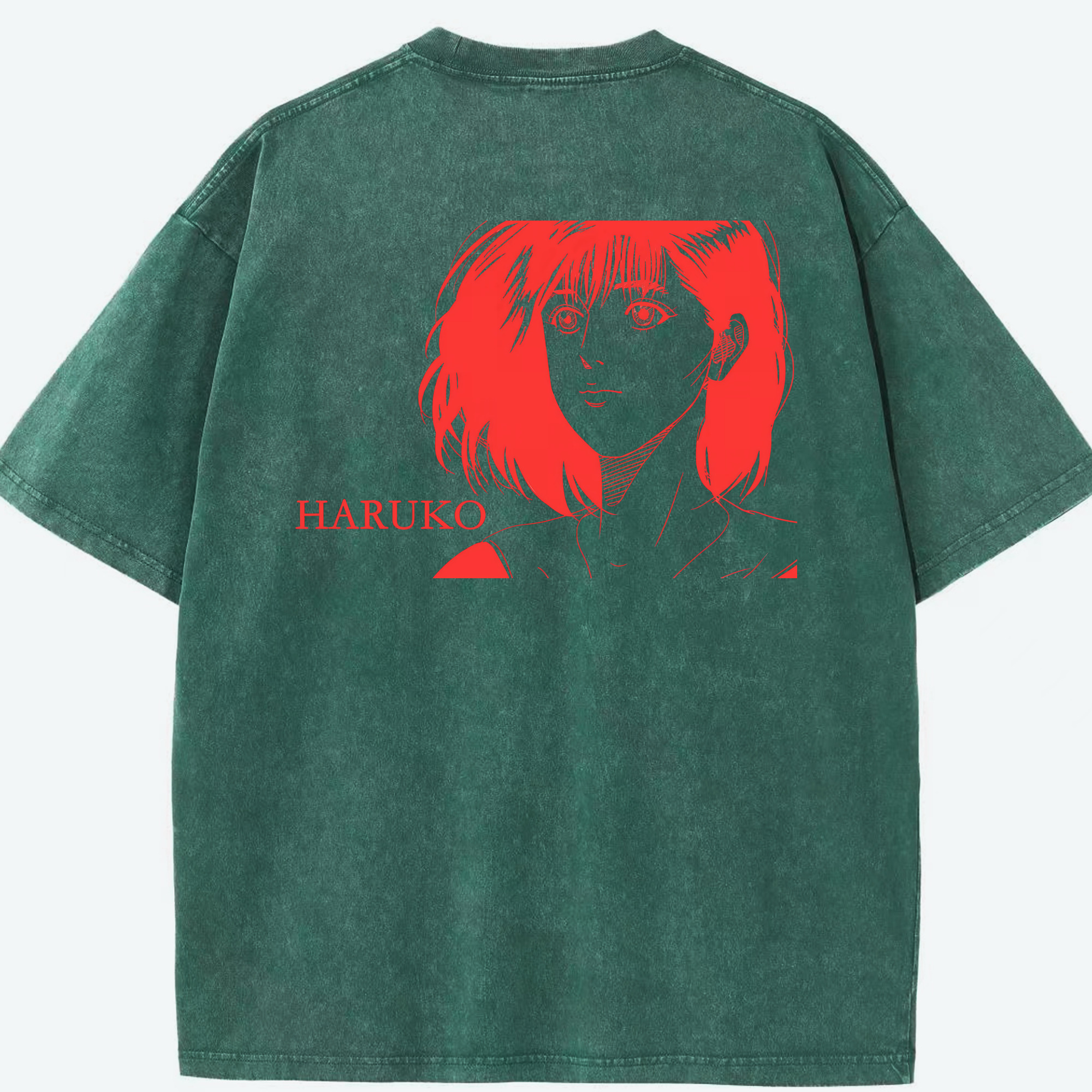 （画像用） SLAM DUNK／スラムダンク 綿100% ヴィンテージ風 半袖Tシャツ（背面プリント）